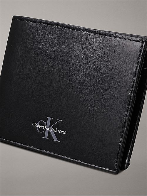 monogram soft bifold CALVIN KLEIN JEANS | K50K513179BEH